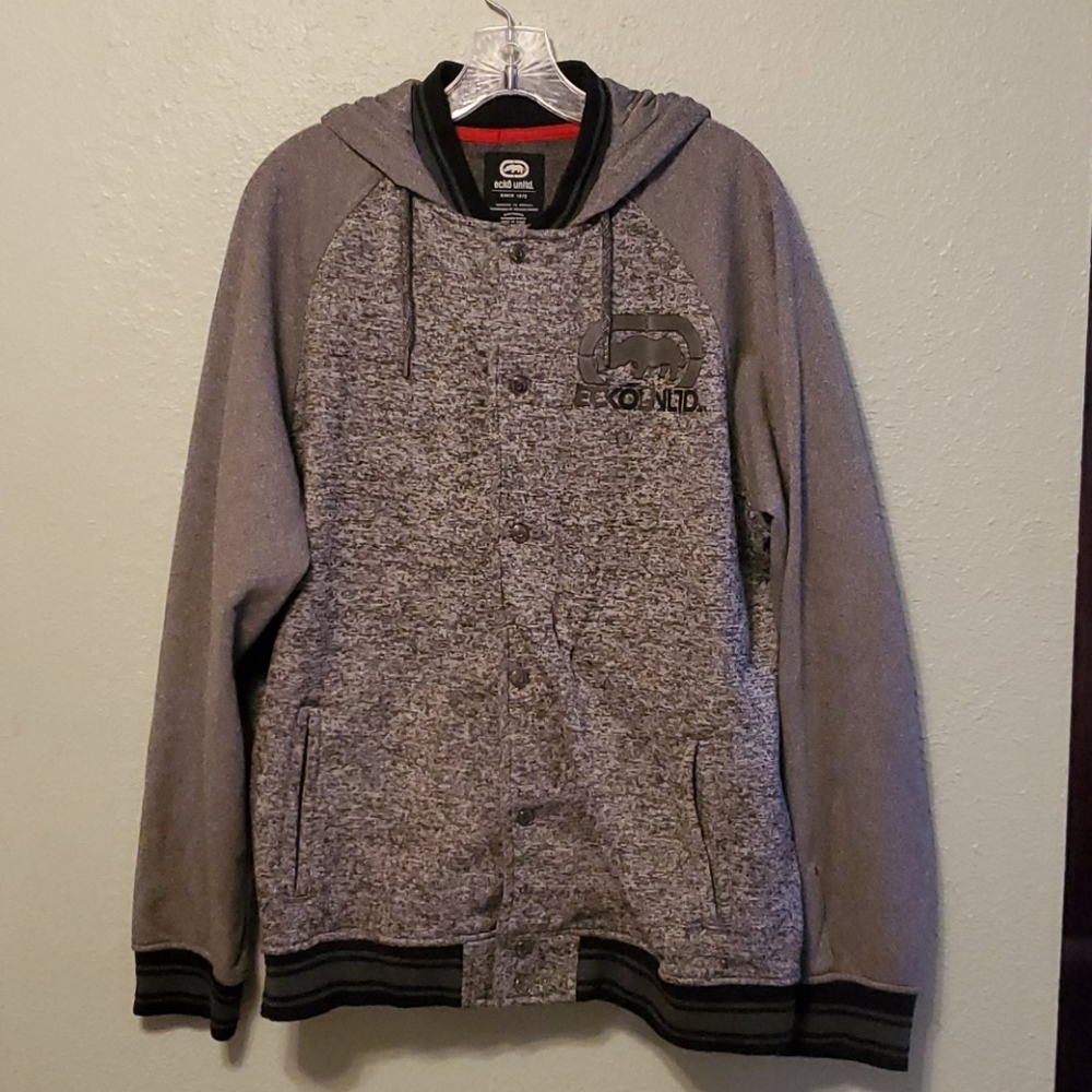 Grey Jacket Ecko Unltd for Men